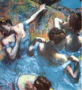 Edgar Degas Danseuses Bleues Spain oil painting reproduction
